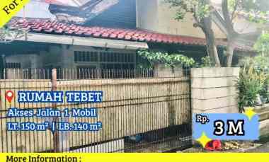 Rumah Dijual di Tebet Barat