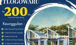 Rumah Villa Murah D Gio Land Tlogowaru 200 Jutaan dekat Poltekom Malang