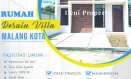Promo Rumah Villa dekat Kantor Terpadu di Sekarsari Kota Malang
