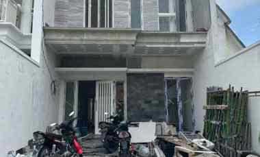 rumah unit c jemursari row jalan 3 mobil 12 m nego
