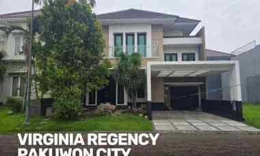 rumah virginia regency pakuwon city minimalis furnish
