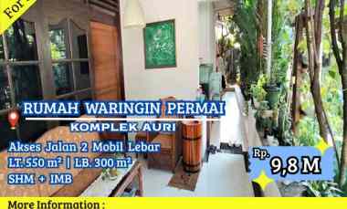 Rumah Dijual di Jl. Wira Jasa Cipinang Melayu