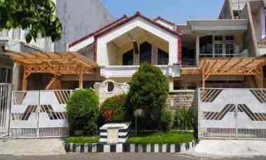 rumah wisma permai strategis row 3 mobil