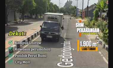 sebidang tanah strategis tuban kota