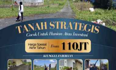 spesial akhir tahun tanah shm harga sangat terjangkau
