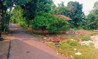 tanah 500m2 shm dekat stasiun cisauk rp 2jt m2