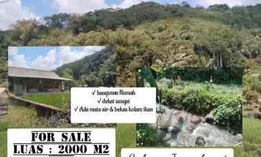 tanah bangunan ada mata air sungai subang jawa barat