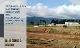 Tanah Dijual di Cisarua Puncak Bogor