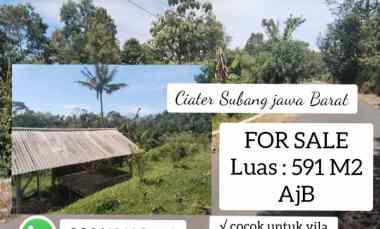 tanah daerah ciater subang jawa barat