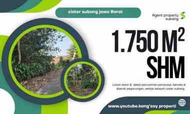tanah daerah ciater subang jawa barat