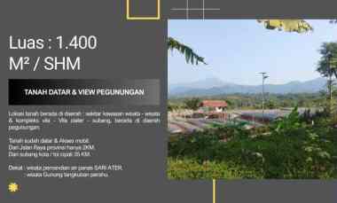 tanah daerah kompleks vila ciater subang jawa barat