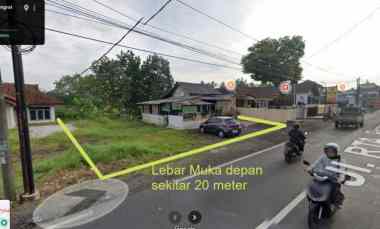 tanah darat di manonjaya pinggir jalan provinsi