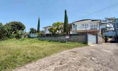 tanah datar komplek cihanjuang siap bangun 10x25