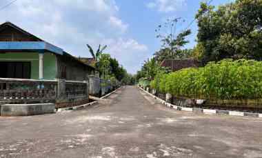 tanah datar view sawah 494m kedawung sragen