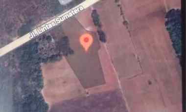 tanah desa cahaya negri tepi jalan raya propinsi