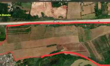 tanah di lampung lokasi daerah bagus sebelah pintu tol