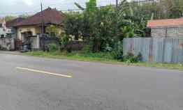 Tanah Dijalan Utama dekat Exit Toll Pekutatan Bali