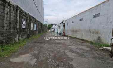 tanah gudang bonus rumah lebar depan 18m siap ajb