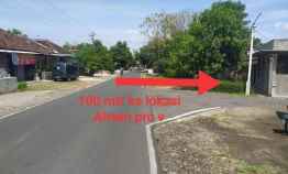 Tanah Strategis 100 meter Jalan Raya