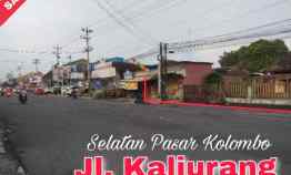 Tanah Strategis 2muka jl Kaliurang Km7 dekat Pasar Bank Luas 3 076m2