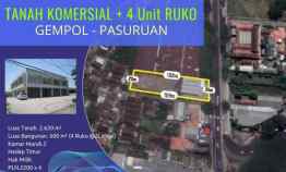 Tanah di Jl. Raya Surabaya Malang Apolo KM. 36 No. 1a, Sangglut, Karangrejo, Kec. Gempol, Pasuruan, Jawa Timur 67155, Indonesia