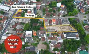 tanah kavling cocok untuk kos dekat kampus uii jakal