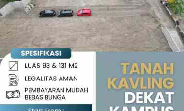 tanah kavling dekat kampus uii jakal