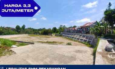 tanah kavling harga terjangkau di selatan pemda sleman