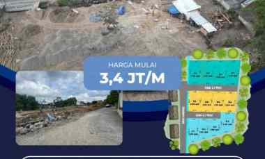 tanah kavling murah 800 meter dari jalan damai