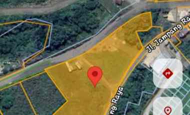 Dijual Tanah Residential Luas 9417 m2 JL. Jampang Raya Gunung Sindur