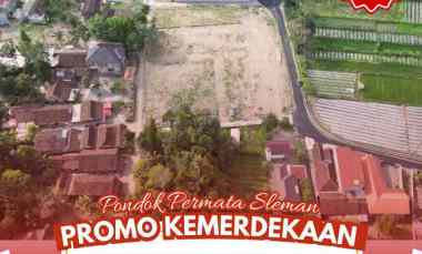 Tanah Kavling Promo 220 Jutaan Utara Pemda Sleman