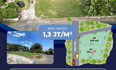 tanah kavling shmp di selatan kantor kecamatan turi