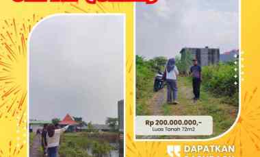 tanah kavling siap bangun harga murah