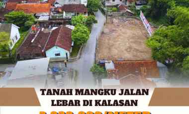 tanah kavling strategis dekat jl jogja solo