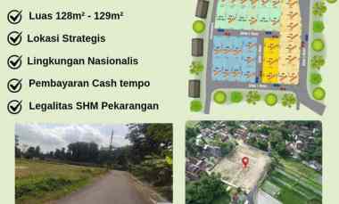 tanah kavling strategis dekat jln magelan km 12