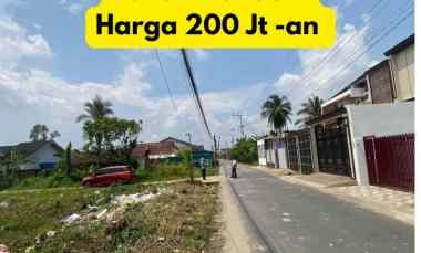 tanah kavling strategis sekip ujung palembang shm