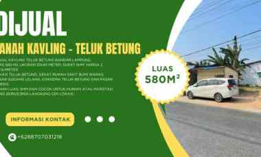 Tanah Kavling Teluk Betung