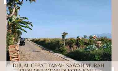 Tanah Luas Murah View Pegunungan di Junrejo Kota Batu