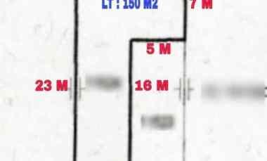 tanah mulyosari tengah strategis tidak banjir