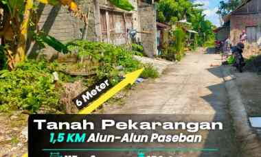 tanah murah 1 km an selatan alun alun paseban bantul