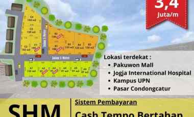 tanah murah area condongcatur dekat ringroad utara
