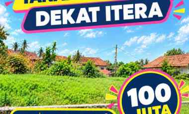 tanah murah dekat itera