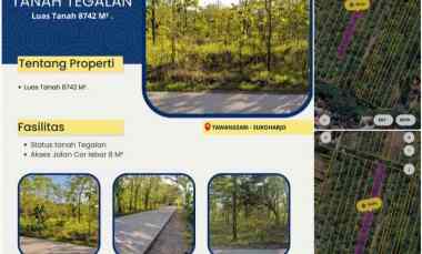 tanah murah depan aksae jalan utama