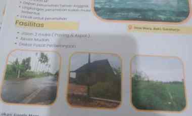 tanah murah depan perumahan taman anggrek