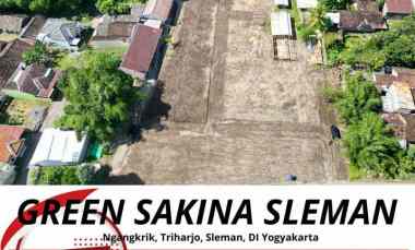 tanah murah di dekat area pemda sleman 2jt meter