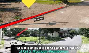 tanah murah di madurejo sleman dekat rsud prambanan