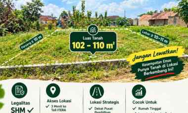 tanah murah jati agung indah