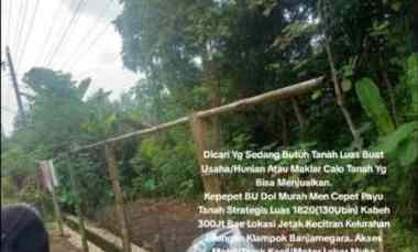 Tanah Murah Luas Strategis