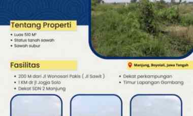 tanah murah multi fungsi