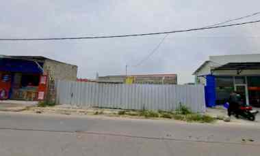 tanah murah pinggir jalan di babelan bekasi